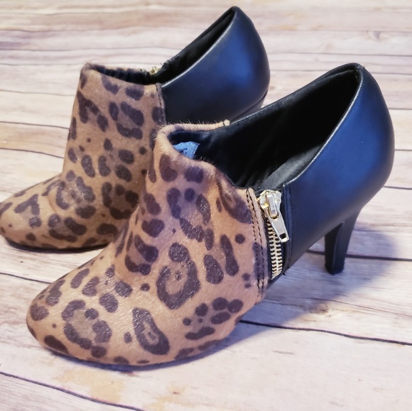 🚫SOLD Dexflex comfort Harper leopard black heel❤ - Picture 5 of 8